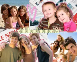 Non-marketing Photo Collage childhood memories