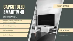 Electronic Television Sale Facebook Cover