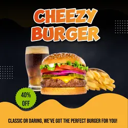 E-commerce Food  product display 