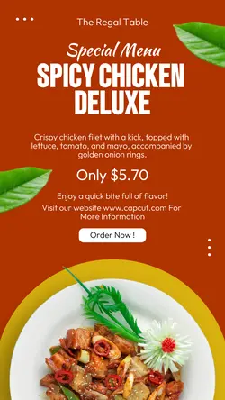 Food & Beverages Fast Food Promotion