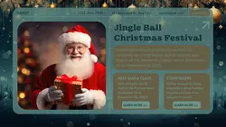 Christmas Festival Promotion Youtube Thumbnail