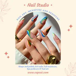 Nail Art Post Instragam Pastel Color