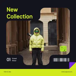 Fashion streetwear instagram post