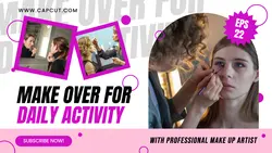 Make Up Tutorial Youtube Thumbnail