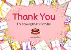 Non Marketing Thank You Cards