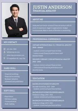 Business Financial Analyst Resume