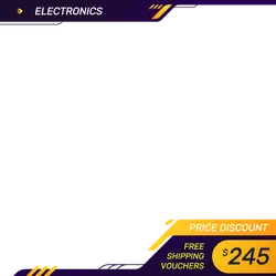 E-commerce Electronics - Frame - Flash SALE
