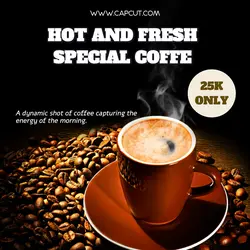 Food and Beverage Coffe Promotion Instagram Feeds