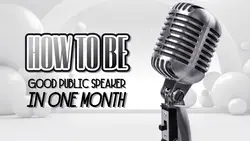 How To Be Good Public Speaker Vlog Youtube Thumbnail