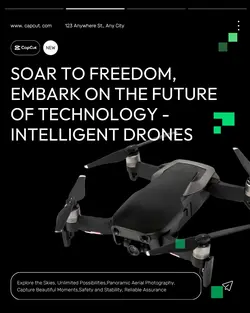 Electronic Product display drone