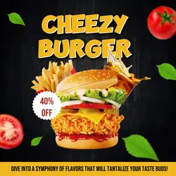 E-commerce Food  product display 