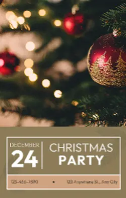 Christmas Party Invitation