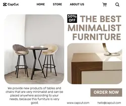 The Best Minimalist Furniture Sales Promotion
