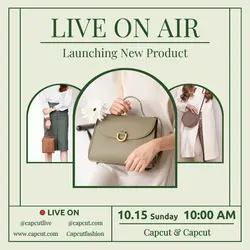 fashion New Product launch Instagram Post