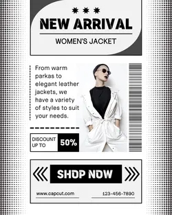 Fashion promotion Instagram Portrait