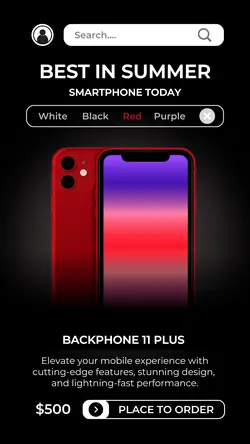 Electronic Smartphone Promotion Instastory