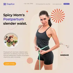 Mother and baby Postpartum repair Publicity Simple