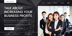 Business Webinar Online LinkedIn Company Banner