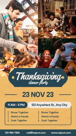 THANKSGIVING DINNER PARTY