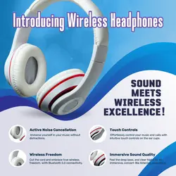 E-commerce Electronics - Product Callout - Blue Waves