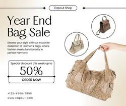 New Year Sale Fashion Bag