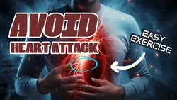 Avoid Heart Attack Easy Exercise Vlog Youtube Thumbnail