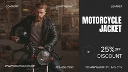 fashion jacket promotion youtube tumbnail