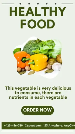 Special Healthy Food display