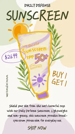 Beauty Product Buy1 Get 1 Instagram Story