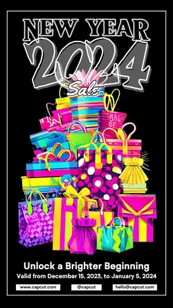 New Year Day Sale Instagram Story