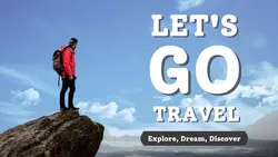 Youtube Thumbnail - Vlog- Let's Go Travel