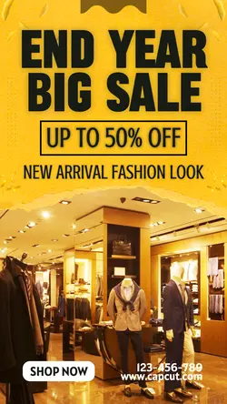 End Year Big Sale Instagram Story