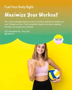 Workout & Fitness Menu