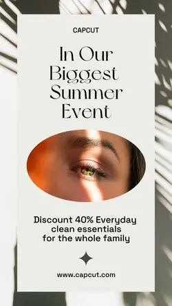 Broken White Aesthetic Event Promo Instagram Story