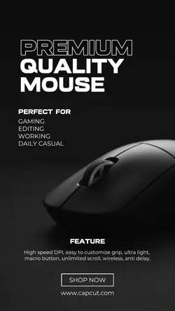 Electronic Mouse Recommended Instagram Story