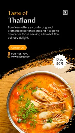 Food Thailand Sale Instagram Story