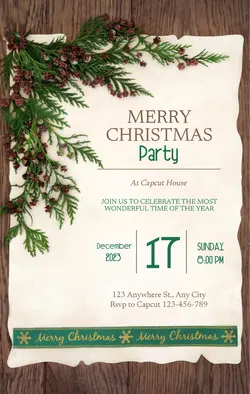 Christmas Party Invitation
