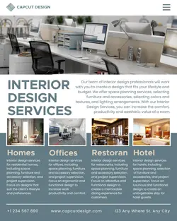Interior Design Services Product Display 