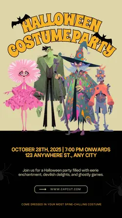 Halloween Special Event Tiktok Post