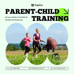 Education Parent-child training Display Minimalist