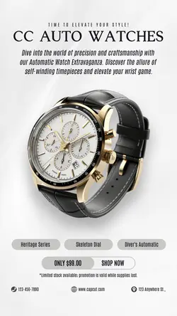 Watch Promotion - Instagram Story