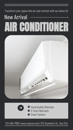 Electronic AC Product Display Instagram Story