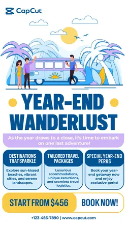 Year-End Trip Instagram Story