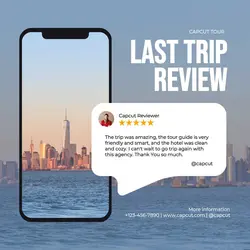 Tour Agency Review Instagram Post
