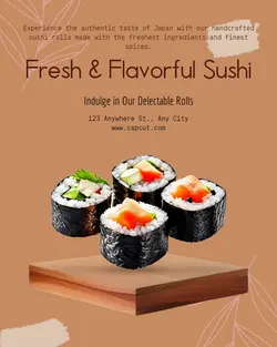 Foods & Beverage Menu