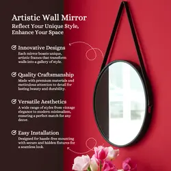 E-commerce Product Callout Furniture Artistic Wall Mirrors