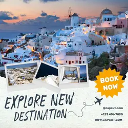 Travel Holiday Booking Package White