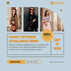 Fashion Many Options Instagram Post