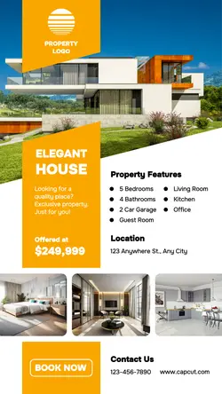 House for Sale Template for Story
