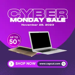 Cyber Monday Sale for Instagram Feed